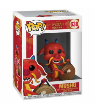 Disney Funko POP Mulan Mushu Con Gong por 7€