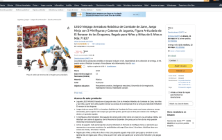 LEGO Ninjago Armadura Robótica de Combate de Zane 3 Minifiguras y Catanas de Juguete Figura Articulada El Renacer de los Dragones por solo 7,49€