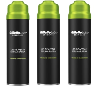 3 Botes de Gillette Labs Gel de Afeitar con Espuma Rápida por 10.64€
