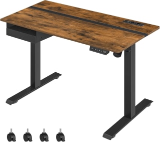 VASAGLE in hoogte verstelbare elektrisch bureau voor €139,99 bij Amazon