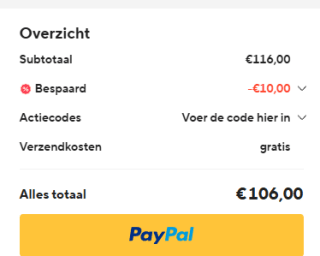 SONGMICS Elektrisch in hoogte verstelbaar bureau voor €106 dmv code bij Aliexpress