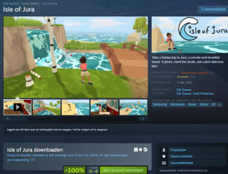 Gratis PC game Isle of Jura via Steam