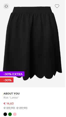 Tot 30% extra korting op geselecteerde artikelen bij About You