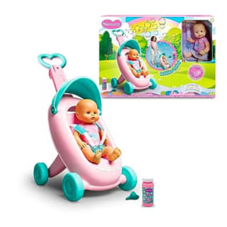Sillita de Pompas Nenuco Nenuco asa Regulable muñeco Bebe 35 cm por solo 26,23€
