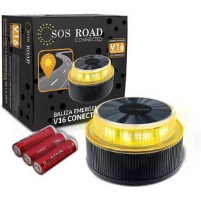 Baliza de emergencia V16 SOS ROAD homologada DGT por 32,10€