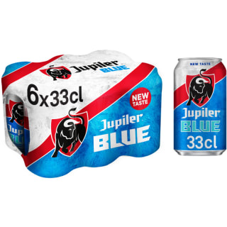 6x33cl Jupiler Blue 100% terugbetaald via cashback