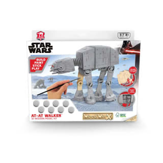 Maqueta madera para pintar Star Wars At-AT Walker por 8,60€.