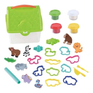 Play Wild Adventure Kleiset in Opbergdoos, 4 Kleipotjes voor €7,50 bij Lobbes