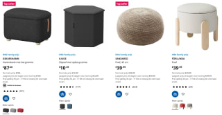20% IKEA Family korting op voetenbanken
