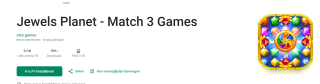 Jewels Planet - Match 3 Games voor Android gratis