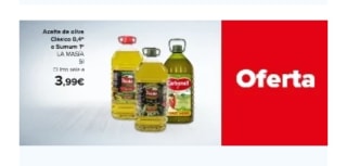 Las mejores Ofertas de Aceites en Carrefour.