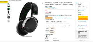Auriculares SteelSeries Arctis 9X por 113,86€