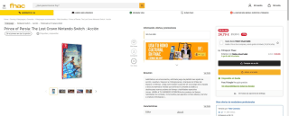 Juego Prince of Persia: The Lost Crown Nintendo Switch por 24,79€