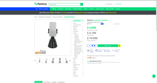 Selfie Motor 360 Philco Negro por solo $4.990