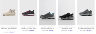 Calzado Columbia desde solo 38€ grandes ofertas