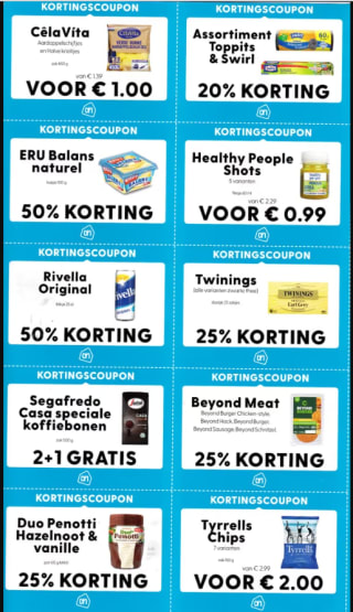 Diverse kortingscoupons Albert Heijn voor september 2023