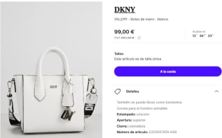 Bolso de Mano DKNY VALERY por 99€