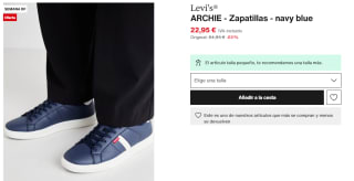 Zapatillas Casual de Hombre Levi's® ARCHIE por 22.95€