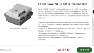 lego Technic Hub (88012) voor €41,37 bij Proshop