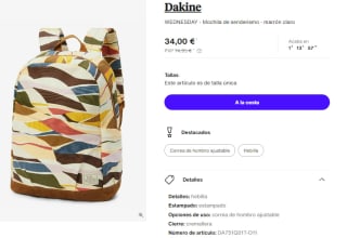Mochila de Trekking Dakine WEDNESDAY por 34€
