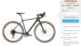 Vélo de Gravel Serious Gravix Pro à 1.299€