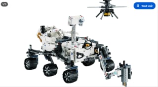 Jeu de construction Lego Technic NASA Mars Rover Perseverance 42158 à 94,99€