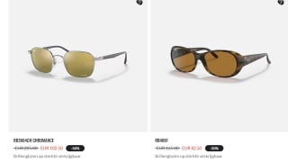 Ray-Ban zonnebrillen tot 50% korting