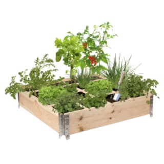 Moestuinbak 100x100x20 cm voor €23,99 bij Gamma