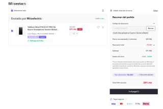 Xiaomi Poco X7 Pro 5G 12/256GB 6'67" AMOLED con 120Hz, Dimensity 8400 50Mpx Sony IMX882 6000mAh 90W por solo 291,90€