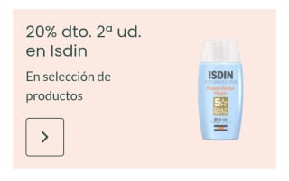 -20% en la Segunda Unidad Isdin.