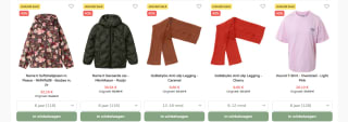 40% korting op merk kinderkleding van o.a Name It, Hummel en meer bij kids-world