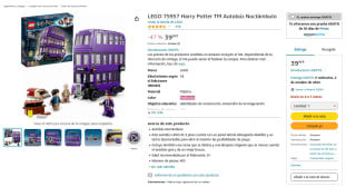 LEGO 75957 Harry Potter TM Autobús Noctámbulo por solo 39,99€