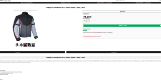 Chaqueta de moto AA OXFORD DELTA 1.0 por solo 79,19€