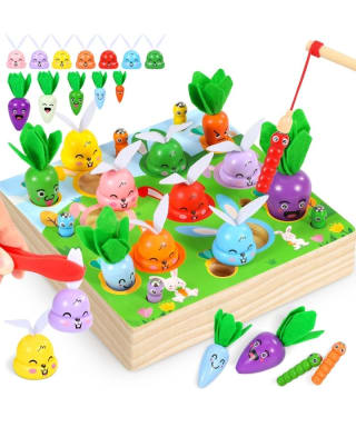 Ophy Juguetes Montessori 7 Conejos por 6,99€.