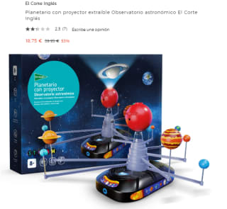 Planetario con proyector extraíble Observatorio astronómico por 18.75€