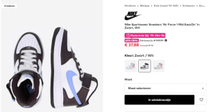 Nike Air Force 1 Mid Easyon- Sneakers-voor €37,88 bij About You