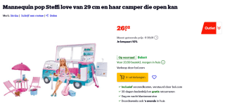 Steffi Love Hawaii Camper voor €26,02 bij Bol.com