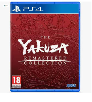 Juego The Yakuza Remastered Collection PS4 por 17.42€ (Cuenta Nueva 10.32€)
