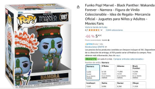Figura Funko Pop de Marvel - Black Panther: Wakanda Forever - Namora por 5,45€