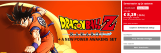 Dragon Ball Z: Kakarot + A New Power Awakens set voor €8,39 in de Nintendo eShop
