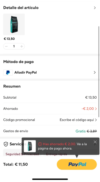 1Kg Mogorttini espresso Intenso, café por 11,50€