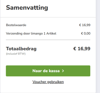 Gratis verzending bij Limango