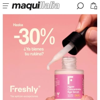 Hasta -30% de Descuento en Freshly.