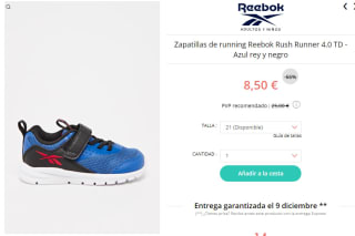 Zapatillas Reebok desde tan solo 7,90€