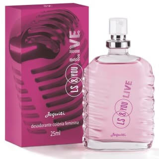 Colônia Feminina por Luan Santana Ls&You Live da Jequiti de 25 ml - R$ 19,70