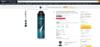 Desodorante Masculino da Rexona de 150ml - R$ 10,99