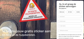Gratis Huisdieren Hulpdienstensticker
