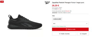 Zapatillas Reebok Flexagon Force 4 por 28,25€