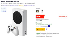 Xbox Series S Console voor €209 bij Bol.com