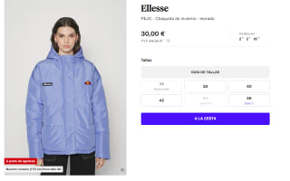 Chaqueta de Invierno para Mujer Ellesse PEJO por 30€